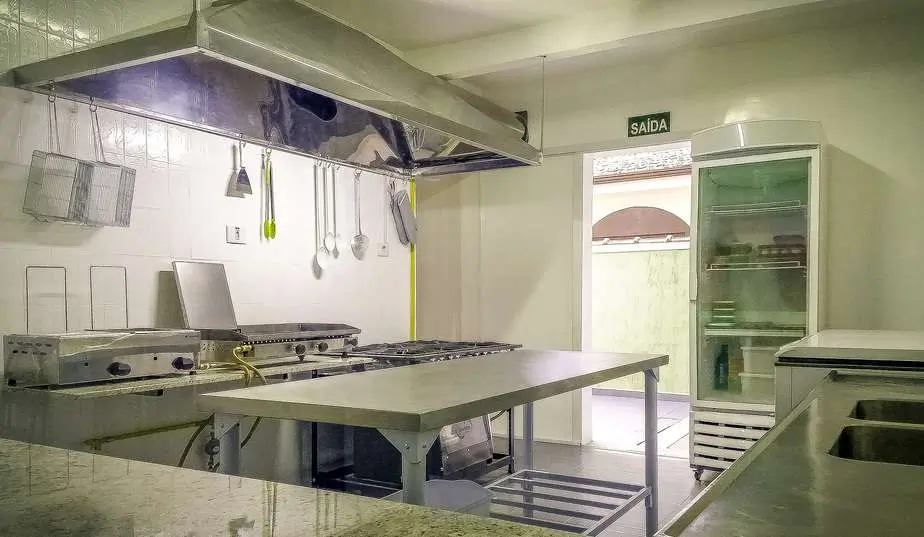 cozinha profissional pousada peruibe
